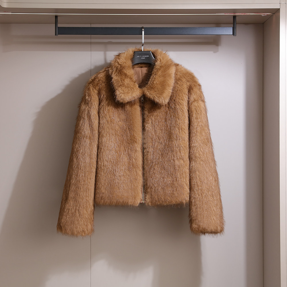 生哥家 捡漏400+高货！质感超赞！秋冬氛围感加厚保暖女皮草外套,淘宝优惠券,粉丝福利购,淘宝优惠卷