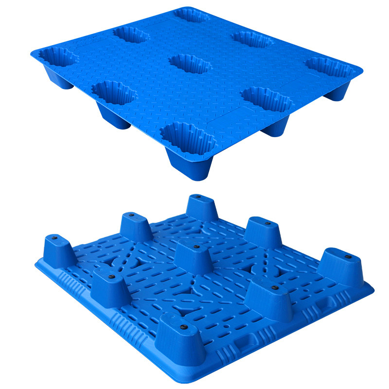 吹塑九脚塑料托盘叉车卡板栈板防潮板仓库垫仓板周转板地台板托板,淘宝优惠券,粉丝福利购,淘宝优惠卷