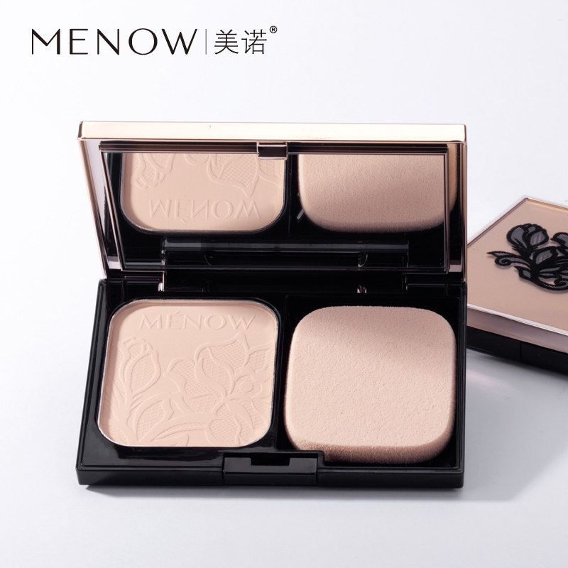 menow /美诺雪纱持久定妆蜜粉饼 美诺粉饼