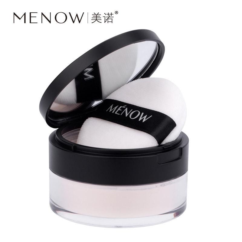 menow/美诺定妆粉散粉丝柔粉底 美诺蜜粉/散粉