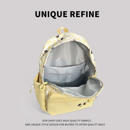 萌系新款 双肩包女2025初中高中生女生大学生背包ins可爱上课书包 - 图3