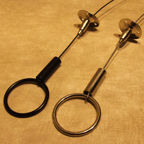 Clothing Store Rings Hanger Hanger Display Rack Upper Wall Steel Wire Hanger Clothing Rack Store Furnishing Props