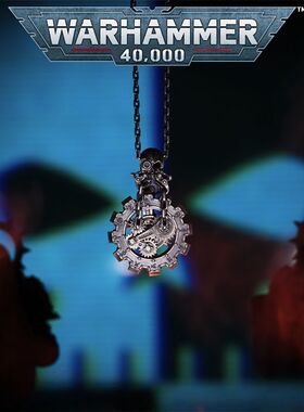 战锤40K机械神教神甫吊坠项链
