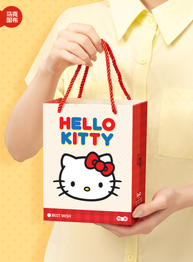 马克图布HelloKitty小屋磁吸门铃可爱冰箱贴桌面玄关摆件乔迁礼物