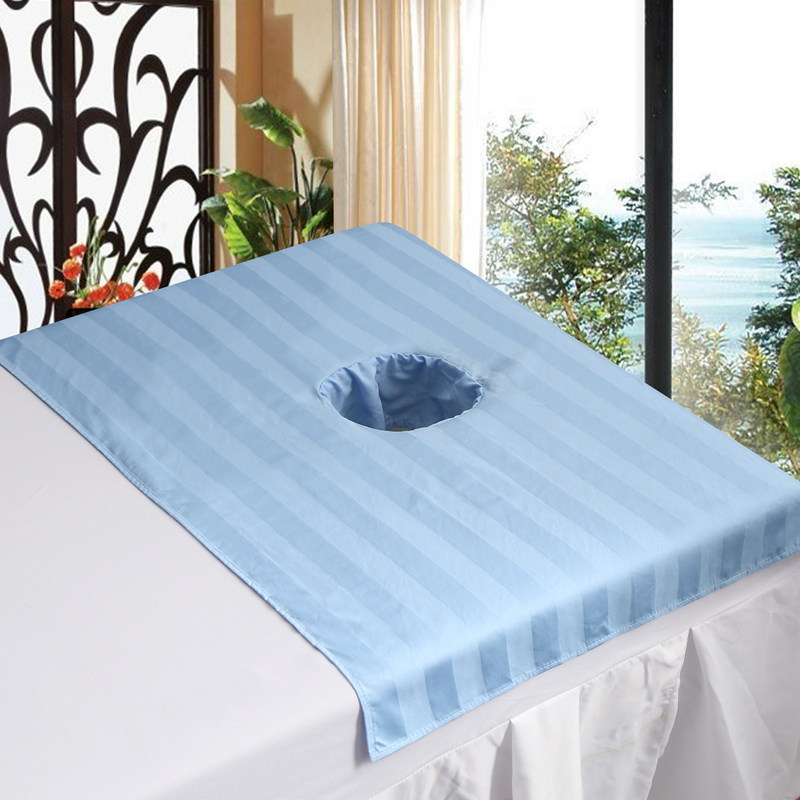 全棉美容院按摩店洞巾纯棉趴巾叭巾推拿床专用垫脸巾 洞口布 孔巾,淘宝优惠券,粉丝福利购,淘宝优惠卷