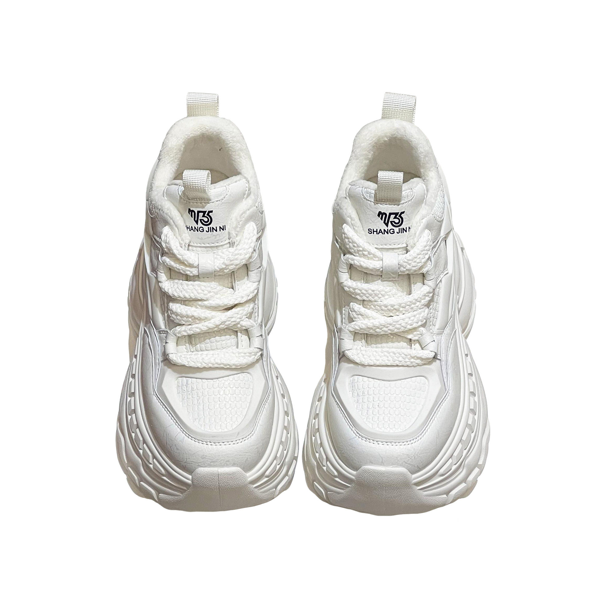 内增高10cm老爹鞋女鞋2025新款冬季加绒厚底松糕休闲鞋小个子棉鞋,淘宝优惠券,粉丝福利购,淘宝优惠卷