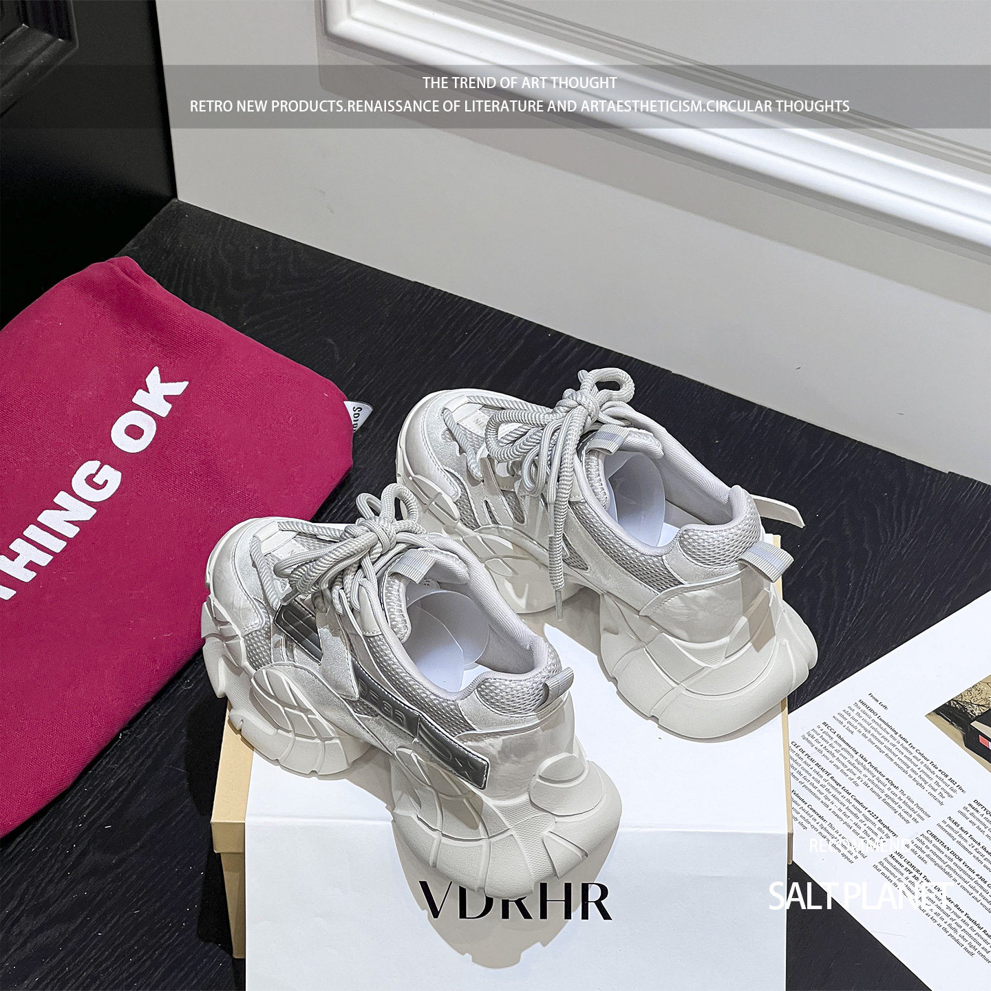 超好看时尚老爹鞋女松糕厚底运动休闲2026新款超火爆款舒适增高鞋,淘宝优惠券,粉丝福利购,淘宝优惠卷