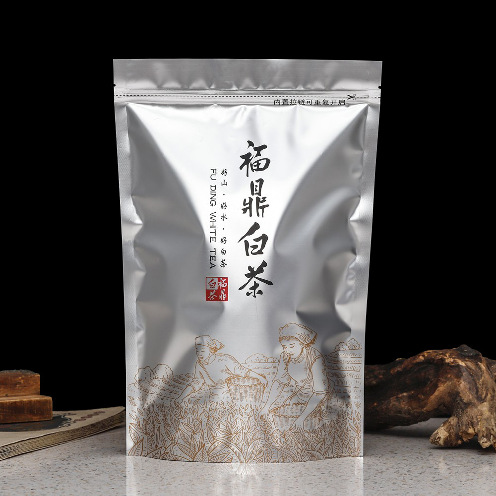 福鼎白茶包装袋散茶袋半斤装一斤装铝箔封口袋通用防潮储存自封袋,淘宝优惠券,粉丝福利购,淘宝优惠卷