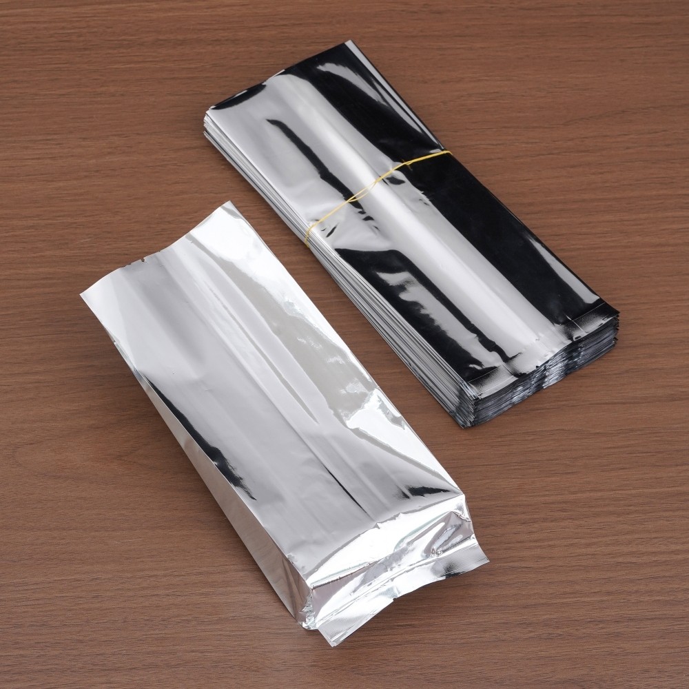 银色茶叶铝箔袋内膜袋红茶绿茶二两半斤一斤罐子内袋空白通用包装,淘宝优惠券,粉丝福利购,淘宝优惠卷