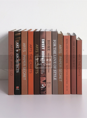 可翻页真书样板家具摄影装饰摆件