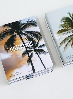 夏威夷风情美食可翻页装饰真书