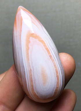 无优化天然波斯湾缠丝玛瑙吊坠