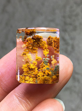 巴西天然红绿黄幽灵四季彩幽灵