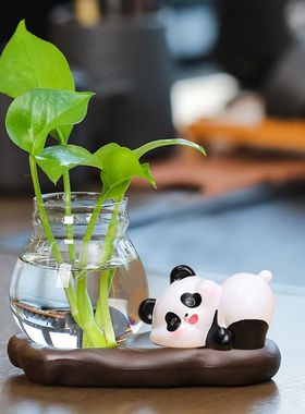 水培小摆件办公室好物女生工位