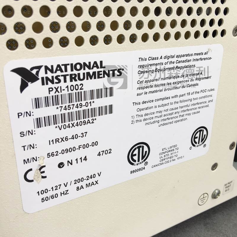 National Instruments PXI-1002带PXI-8175/PXI-6713/PXI-6527非 - 图3