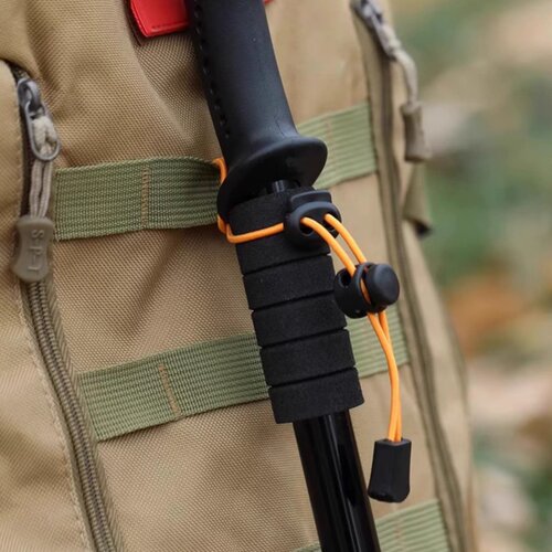 登山杖固定扣弹簧扣弹力绳户外登山包挂扣背包diy配件改造绑带辅 - 图3