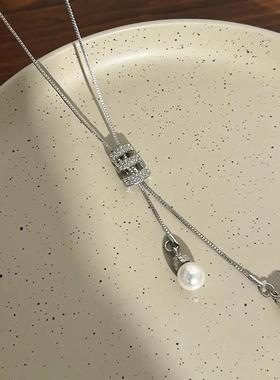 抖音同款合金项链女时尚长款