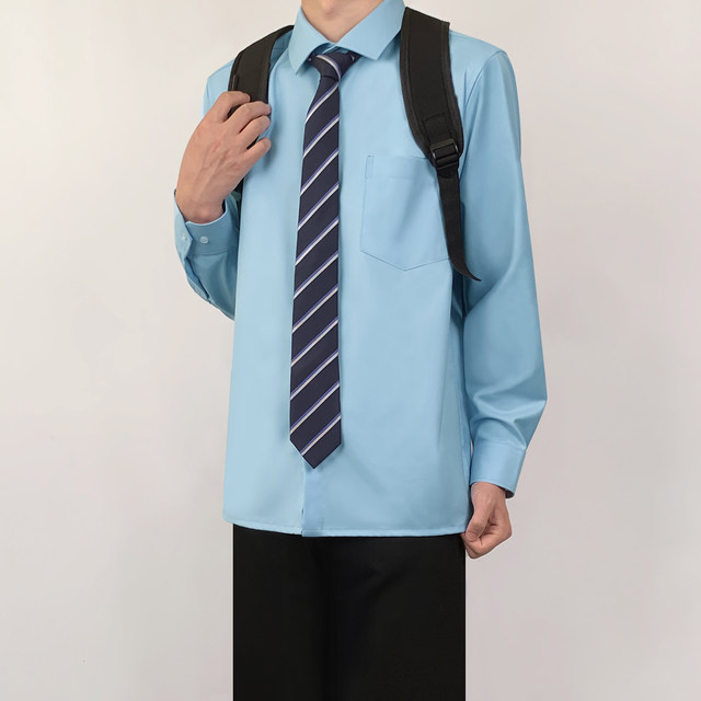 ລຸງ Kimura dk university style khaki ເສື້ອຜູ້ຊາຍແຂນຍາວ