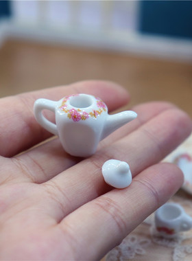 微缩食玩配件中国风瓷器娃娃屋