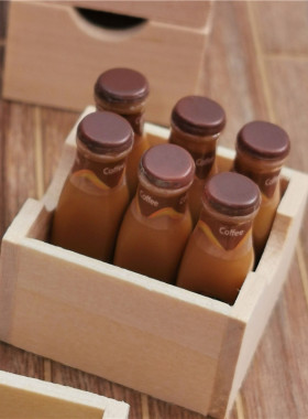 ob11迷你家具木制微缩场景娃娃屋