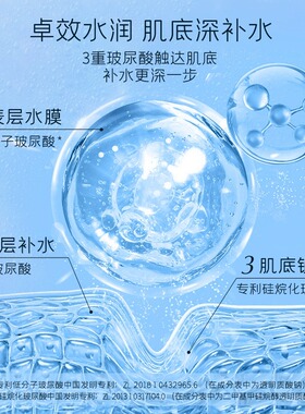 官方正品颐莲玻尿酸补水喷雾2.0