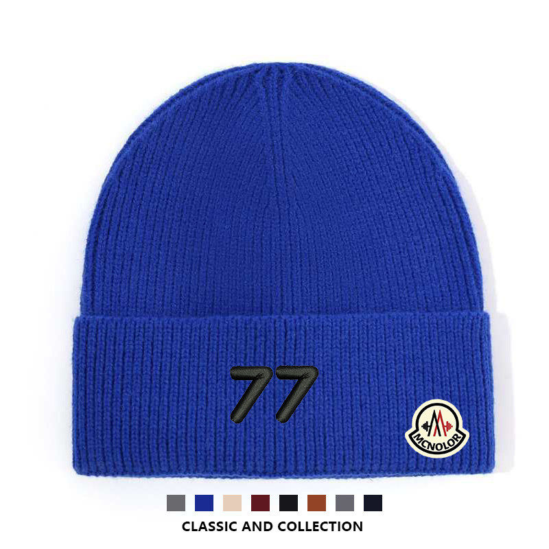 【特价秒杀】蒙口钢琴韩版数字77针织毛线帽男女百搭保暖冷帽秋冬,淘宝优惠券,粉丝福利购,淘宝优惠卷
