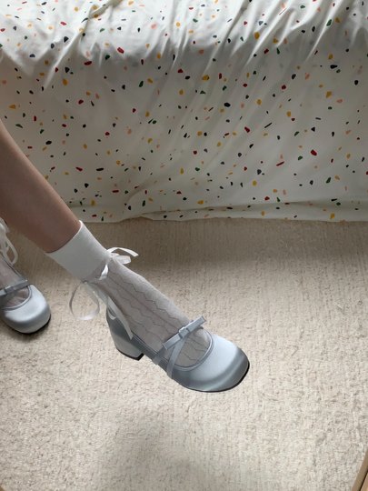 小sun家法式仙女风复古百搭蝴蝶结厚底玛丽珍单鞋女2025年秋季新