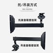 工程卡扣KTV专业舞台音箱壁吊架卡拉OK卡包音响墙壁挂架加长托架