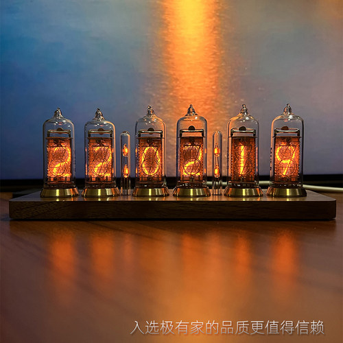 前苏联IN14辉光数码管时钟蓝牙控制辉光灯管电子管台钟真辉光时钟 - 图2