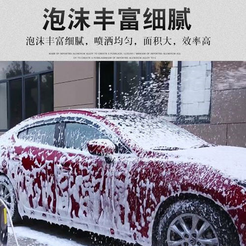 304不锈钢洗车泡沫机器打蜡清洗泡沫罐洗车神器商用汽车美容设备 - 图1