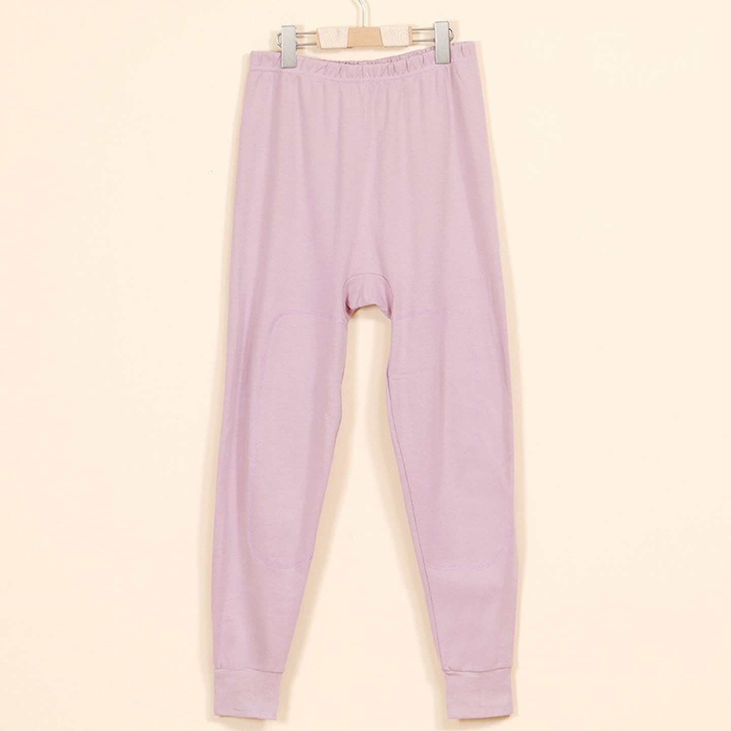 中老年人女纯棉秋裤女春秋带加绒加厚护膝保暖裤老人180斤棉毛裤