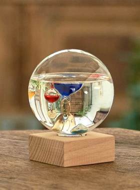 Kikkerland玻璃伽利略实时温度计