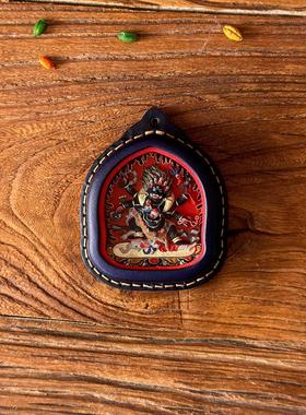 六臂玛哈嘎拉大黑天擦擦项链