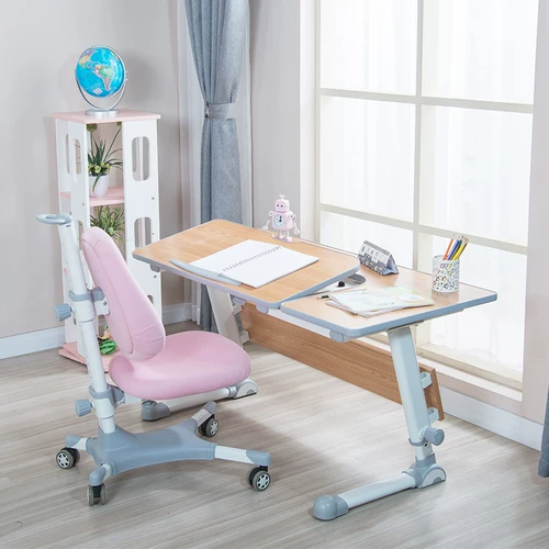 Студенты могут наклонить столы, предоставляя таблетку простой большой настольный настольный детский рабочий стол