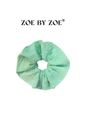 胡可的买手店 ZOEBYZOE气质百搭春夏奶油色系波点大肠发圈发饰