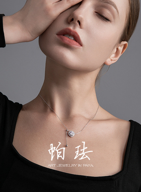 胡可的买手店 PAFA帕珐时光追忆2克拉莫桑钻项链