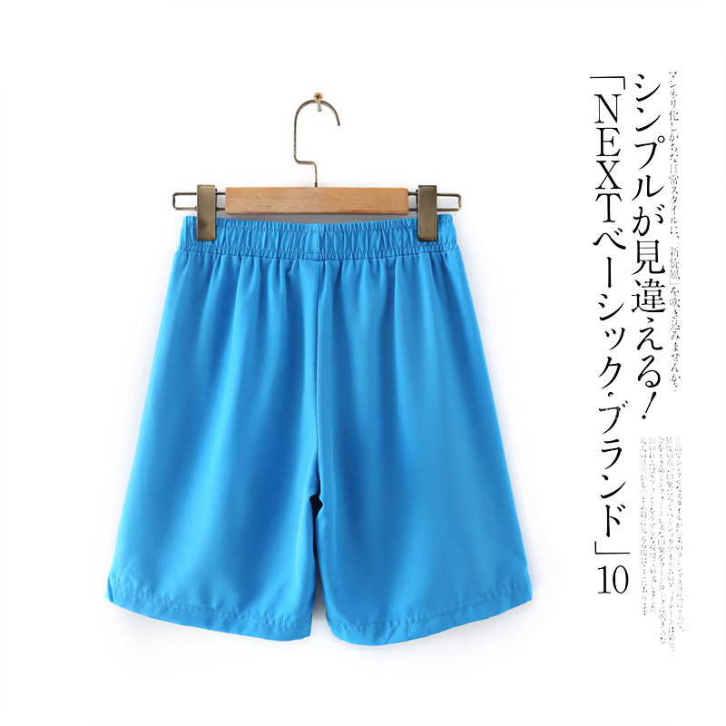 时尚儿童休闲运动短裤春夏新款松紧腰舒适透气宽松男孩五分裤