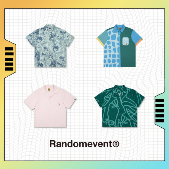 Randomevent summer trendy versatile basic casual shirt