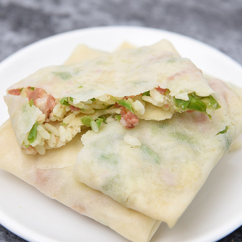 常州恒士兴农家豇豆饼糯米早餐饼纯手工酒店特色食材商用大包30片 - 图1