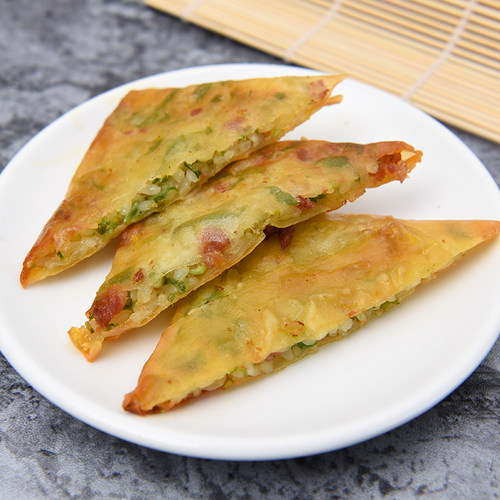 常州恒士兴农家豇豆饼糯米早餐饼纯手工酒店特色食材商用大包30片 - 图0