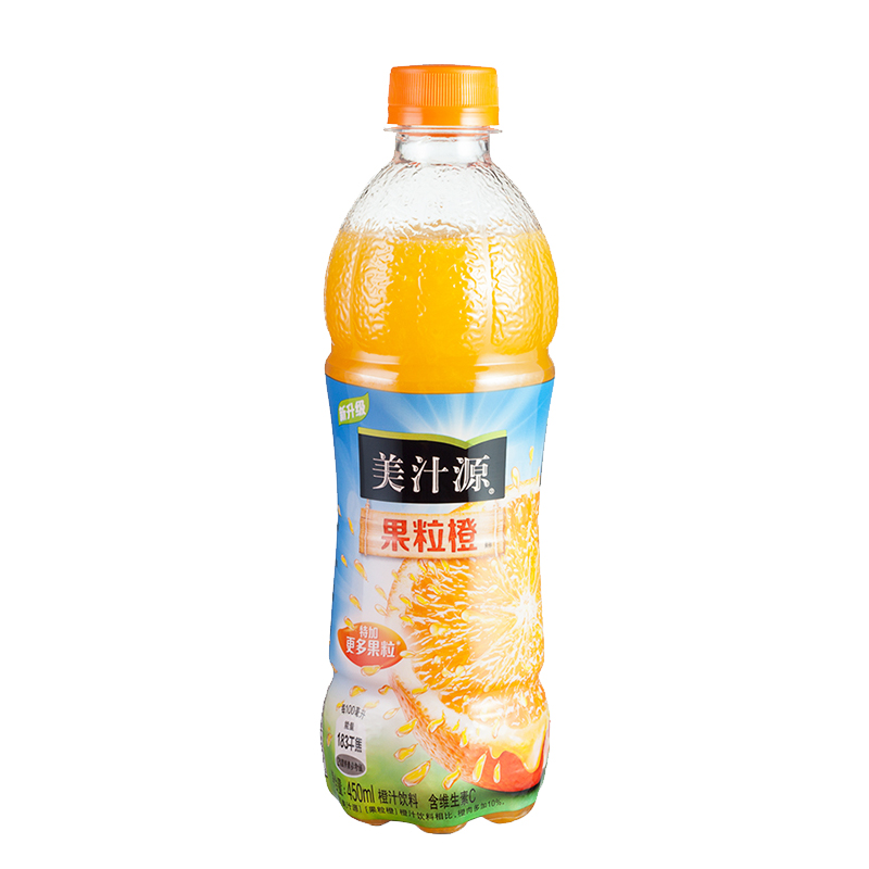 果粒橙美汁源果粒橙420ml*24瓶果汁饮料江浙沪皖包邮-图3