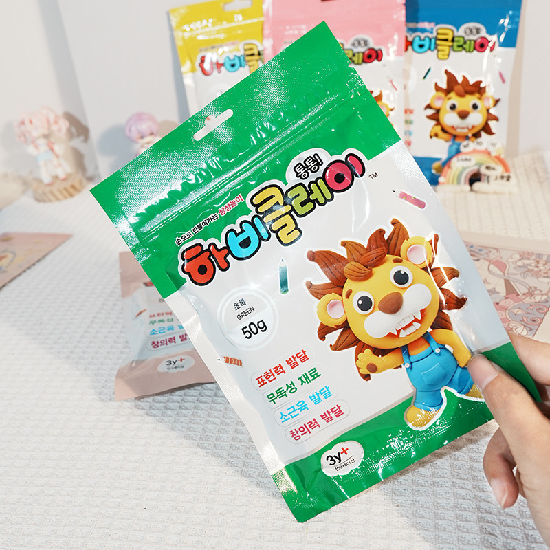 琥珀川韩国土loveclay超轻粘土50g/500g手工diy手办大师级粘土,淘宝优惠券,粉丝福利购,淘宝优惠卷