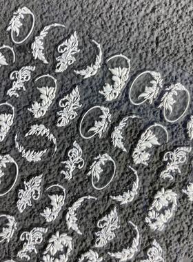 美甲贴纸浮雕龙年国潮鎏金