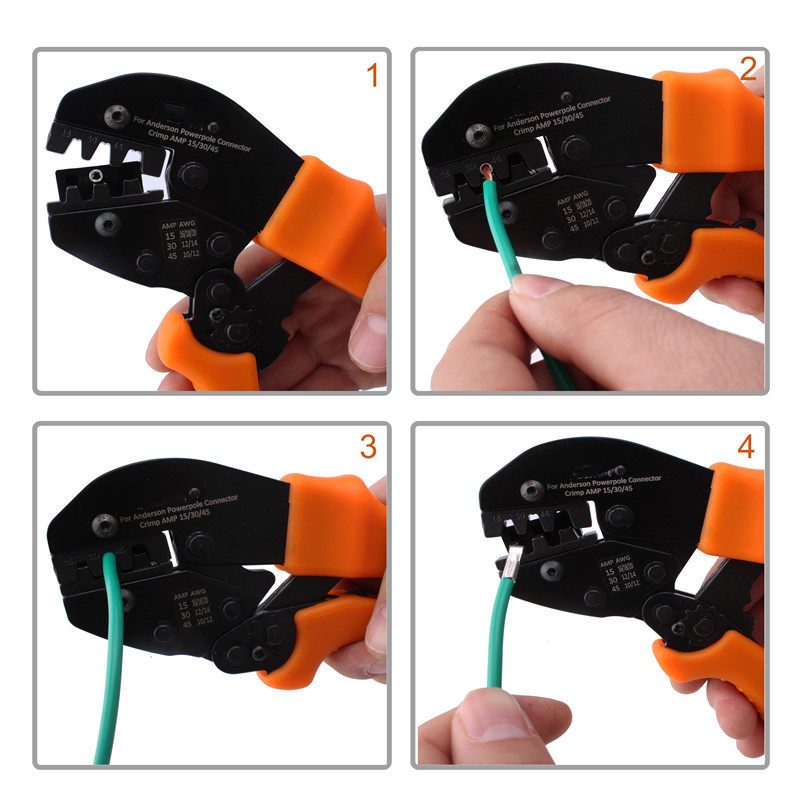 TC-1安德森电缆端子压接工具15/30/45压线钳Powerpole AMP-153045 - 图2