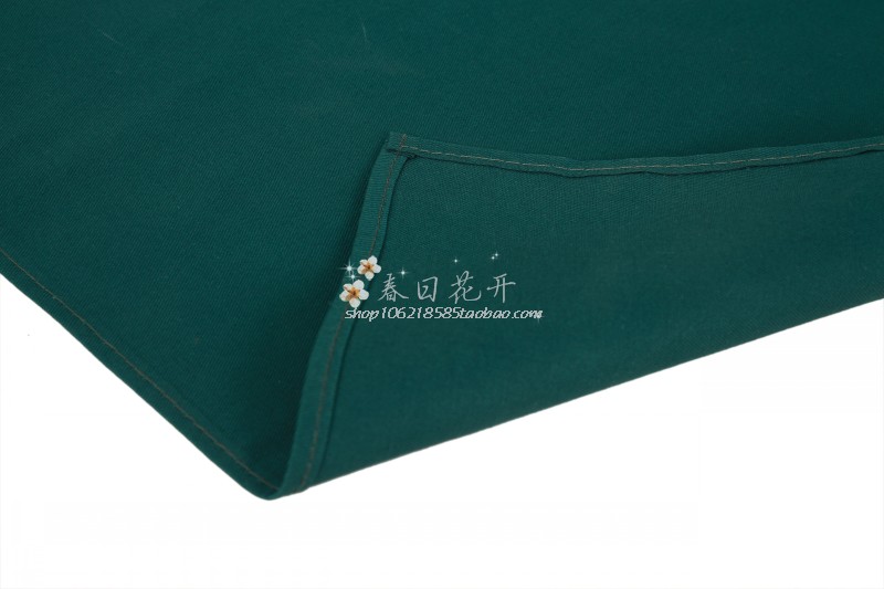 定做医用包布床单被罩纯棉纱卡手术布料墨绿色纯棉布料批发