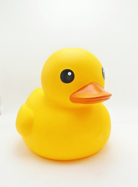 新款巨无霸大黄鸭儿童戏水玩具客厅桌面摆件