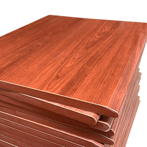 定制密度颗粒多层板材鸭嘴边大芯板阻燃办公电脑免漆防火桌面家具 - 图3