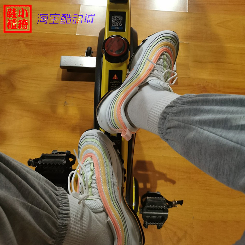 [小琦鞋柜]Nike Air Max 97白粉子弹跑鞋921733-104 917646-500-图1