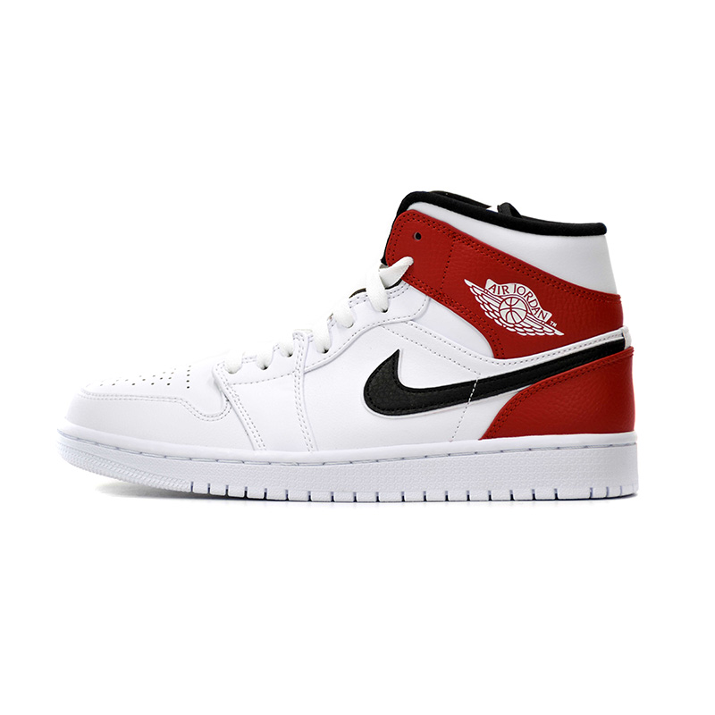 【小琦鞋柜】Air Jordan 1 Mid AJ1  小芝加哥 554724-554725-116 - 图3