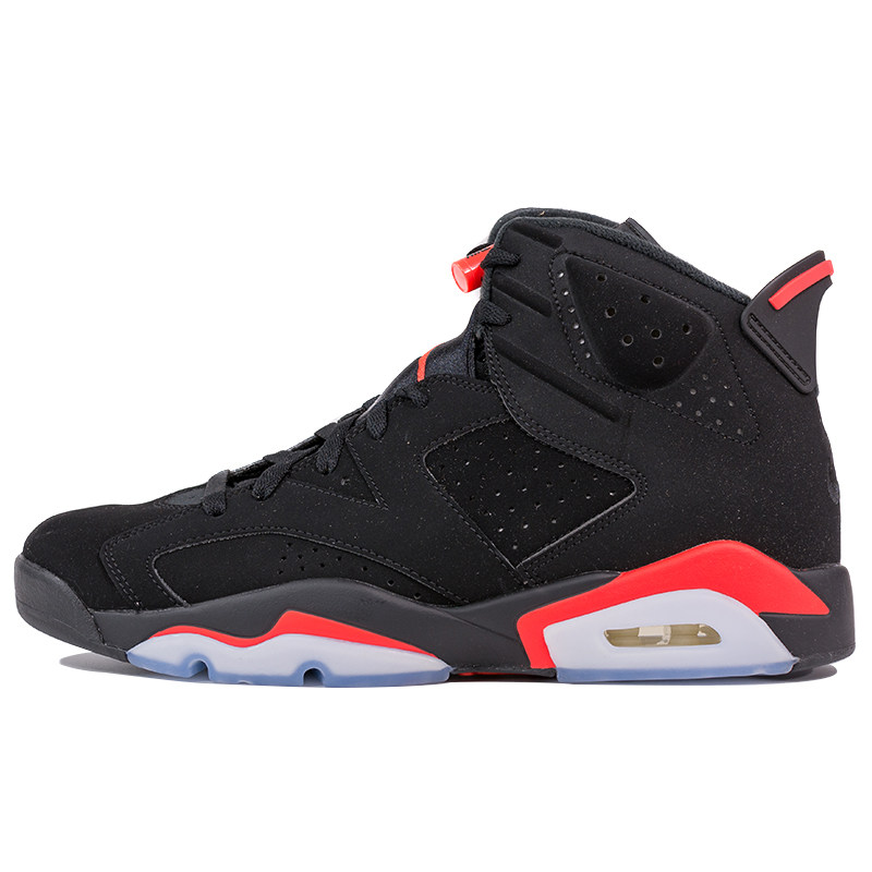 aj6 black red